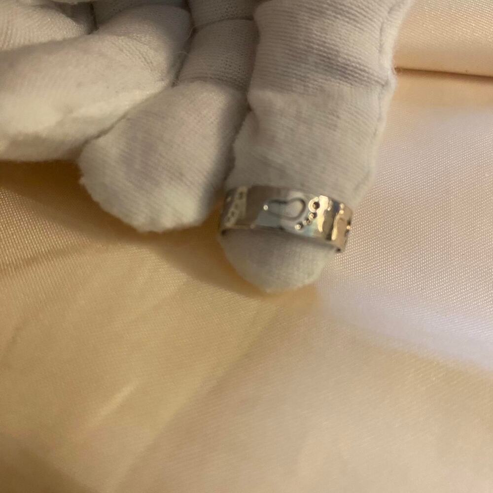 Vintage s925 foot print  Size 5 Pinky toe ring